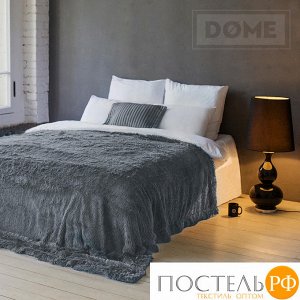 плед-покрывало Dome "Taeppe" 150*220 (08 (Темно-Серый))