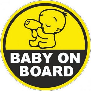 Baby on board 55