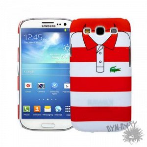 Чехол для Samsung Galaxy S3 "Red and white stripes"