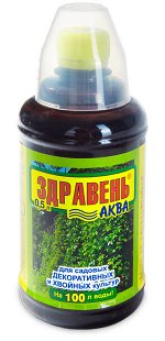 Здравень АКВА для садовых декоративных и хвойных культур (0,5 л)
