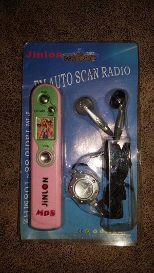 Радио с фонариком