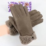 перчатки натуральная кожа+натуральная овчина