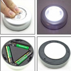 Светодиодный LED светильник Touch On на батарейках