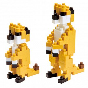 Мини-конструктор Nanoblock (Наноблок) "Сурикаты", 150 элементов