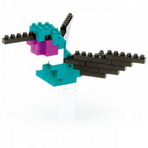 Мини-конструктор Nanoblock (Наноблок) "Колибри", 100 элементов