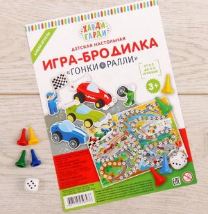 Настольная игра "Гонки ралли"