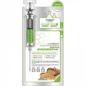 DEOPROCE LAP THERAPY AMPOULE MASKPACK Маска-сыворотка с экстрактом Плаценты