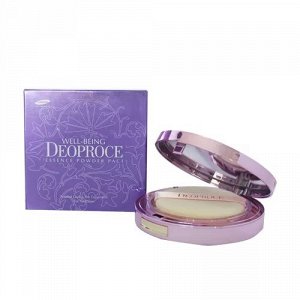 Well-being DEOPROCE essence powder pact 18 g n.21 - увлажняющая компактная пудра 21 тон