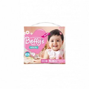 BEFFY'S ExtraDry подгузники для девочек XL (13+ кг), 32 шт