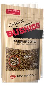 Кофе &quot;BUSHIDO&quot; Orig 85гр*12 дой-пак