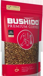 Кофе &quot;BUSHIDO&quot; Red Katana 85гр*12 дой-пак