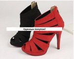 Босоножки цвет: КРАСНЫЙ