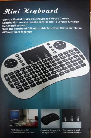 Беспроводная клавиатура для Windows и Android устройств Rii mini i8
