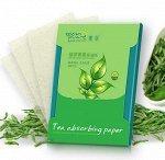 Салфетки матирующие - зеленый чай