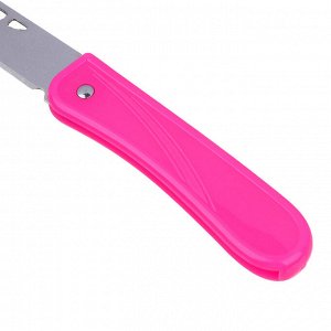INBLOOM Нож грибника складной, 17см, длина лезвия 7.5х1.9см, пластик, металл, 2 цвета