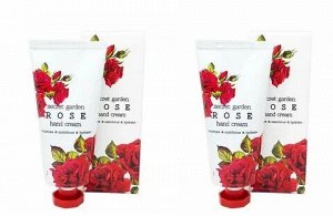 KR/ JIGOTT Крем д/рук Secret Garden Rose Hand Cream (Роза), 100мл