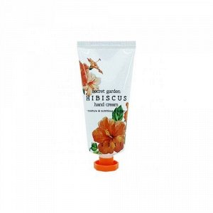 KR/ JIGOTT Крем д/рук Secret Garden Hibiscus Hand Cream (Гибискус), 100мл