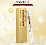 Увлажняющая эссенция «BIOAQUA» с пептидами шелка и гиалуроновой кислотой-скорая помощь уставшей коже.