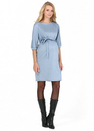 Платье "Гретхен" для беременных; цвет: голубой (aw17)
