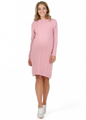Платье "Милабель" для беременных; цвет: пыльно-розовый (aw17)