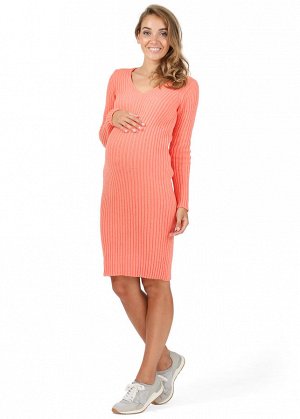 Платье "Холли" для беременных; цвет: лососевый (aw17)