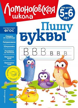 Володина Н.В., Пишу буквы: для детей 5-6 лет (новое оформление)