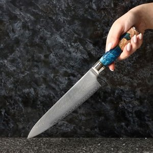 Нож-шеф Paladium, 19,5 см, дамасская сталь VG-10