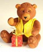 Кукла Перловка Набор для создания игрушки из плюша Топтыгин