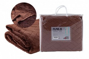 Плед "Косичка" 180х220см, пл.250, цв.капучино
