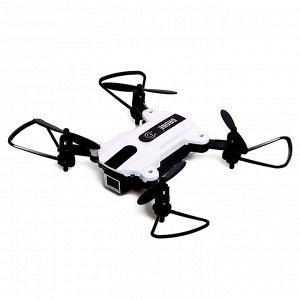 Автоград Квадрокоптер FLASH DRONE, камера 480P, Wi-Fi, с сумкой, цвет белый
