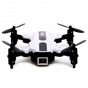 Квадрокоптер FLASH DRONE, камера 480P, Wi-Fi, с сумкой, цвет белый