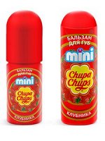 Galant Cosmetic Бальзам для губ Chupa Chups mini Клубника, 3,8 г