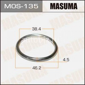 Кольцо глушителя MASUMA металлическое 38.5 x 47 x 4 *