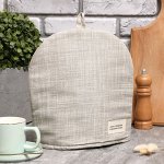 Грелка Доляна &quot;Душевная кухня&quot; 28х28 см, 50% хлопок, 50% п/э, рогожка 158/м2