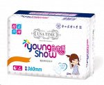 YS Young Show USA time прокладки гигиенические ночн. 6шт 36см пакет / 24шт / 7328-2 / 686428