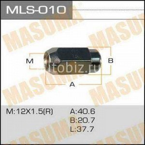 Гайка MASUMA  12x1.5 / под ключ=21мм *