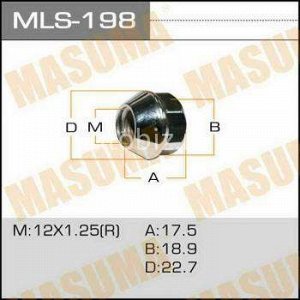 Гайки MASUMA  12x1.25  / под ключ=19мм *