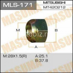 Гайка для грузовика MASUMA   OEM_MT420212 MMC RH *