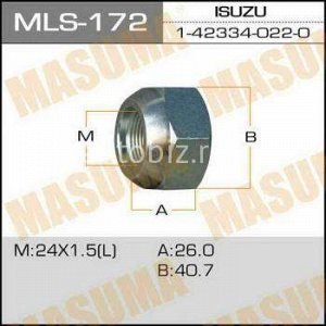 Гайка для грузовика MASUMA   OEM_1-42334-022-0 Isuzu LH *