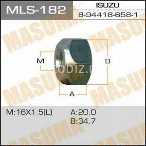 Гайка для грузовика MASUMA   OEM_8-94418-658-1 Isuzu LH *