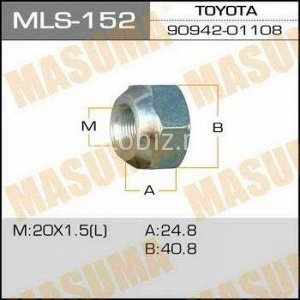 Гайка для грузовика MASUMA   OEM_90942-01108 Toyota LH *