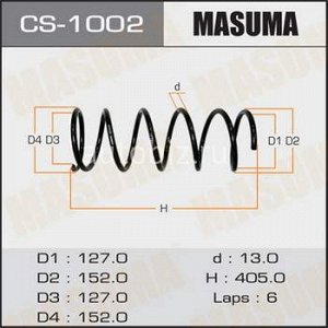 Пружина подвески MASUMA  front CALDINA/ ST190,191, CT190,191 *