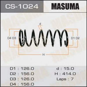 Пружина подвески MASUMA  rear CROWN/ JZS141, JZS143 *