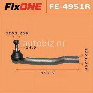 Наконечник рулевой тяги FIXONE  CUBE/Z11 RH   (1/20) *