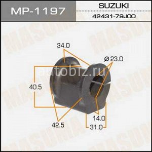 Втулка стабилизатора MASUMA  /front/ SX4/ RW415 [уп.2] *