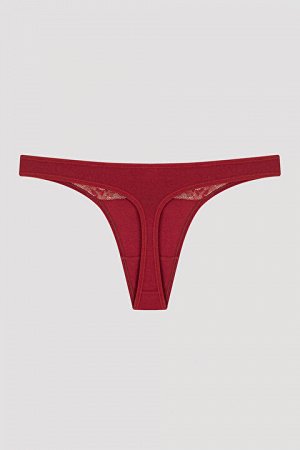 Разноцветные трусики-стринги Red Haze с кружевной отделкой из 3 предметов