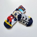 Носки утепленные с прорезиновыми стопами  Микки