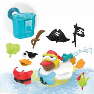 Игрушка для ванны Yookidoo Утка-пират с водометом и аксессуарами