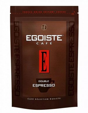Кофе Egoiste Double Espresso 70гр сублим м/у