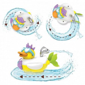 Игрушка для ванны Yookidoo Утка-русалка с водометом и аксессуарами